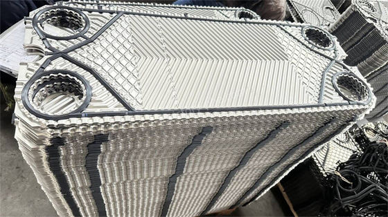 चिकनी Vicarb हीट एक्सचेंजर प्लेटों स्वच्छता V4 / V8 / V13 / V20