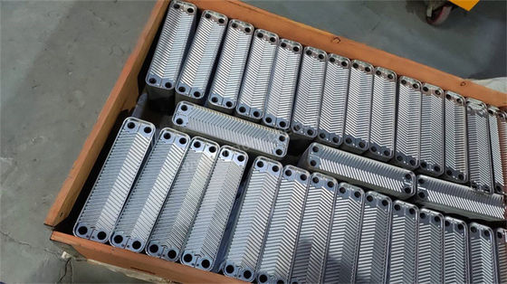 हेस्टेलॉय जीईए हीट एक्सचेंजर प्लेट हेरिंगबोन प्लेट पैटर्न
