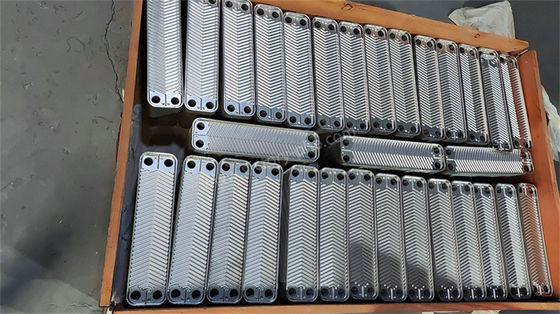एक्सेसन टाइटेनियम हीट एक्सचेंजर प्लेट 0.5mm 0.6mm मोटाई