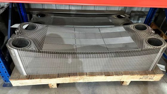 हेस्टेलॉय जीईए हीट एक्सचेंजर प्लेट 0.5mm / 0.6mm मोटाई आकार