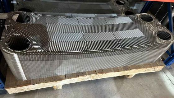 स्टेनलेस स्टील एपीवी हीट एक्सचेंजर प्लेट 0.5mm-1.0mm मोटाई
