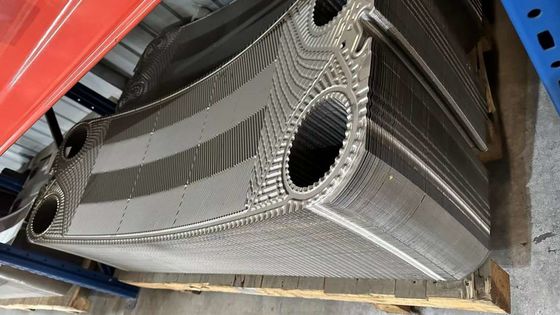 औद्योगिक 304 / 316L स्टेनलेस स्टील ब्रेज़्ड प्लेट हीट एक्सचेंजर