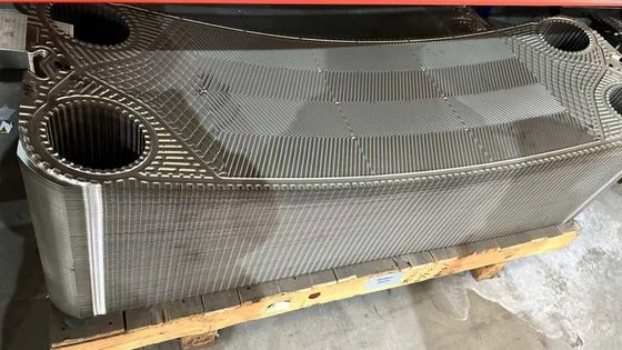 OEM अल्फालावल हीट एक्सचेंजर प्लेट हल्के 304 316L स्टेनलेस स्टील