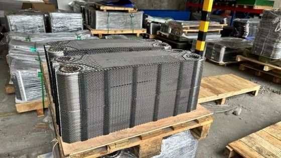 DN50-DN500 कनेक्शन आकार फ्रेम और प्लेट हीट एक्सचेंजर 0.5mm-1.0mm मोटाई